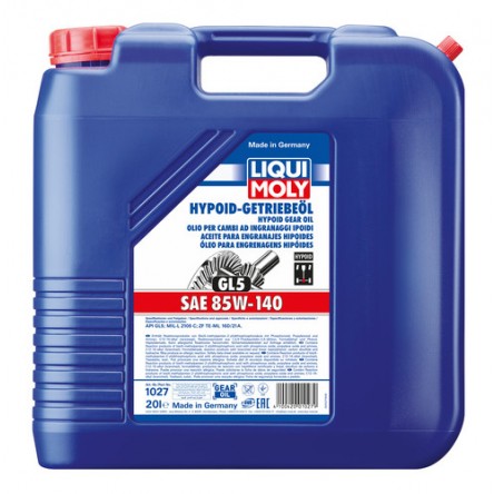 1027 HYPOID GEAR OIL (GL 5) SAE 85W-140