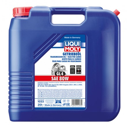 1033 GEAR OIL (GL4) SAE 80W